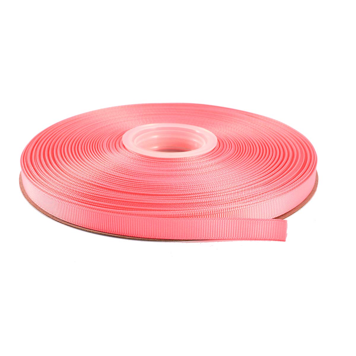 ITIsparkle 9mm Width (3/8") Grosgrain Ribbon 45 Meters (full reel) Crafts Gift Wrap Floristry - Pink Ribbon โ image 1