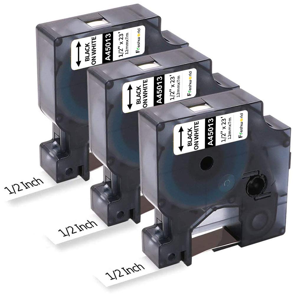 refilling dymo label maker