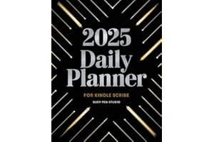 2025 Dated Daily Planner (Kindle Scribe Only) : Hyperlinked Diary with Daily Entries