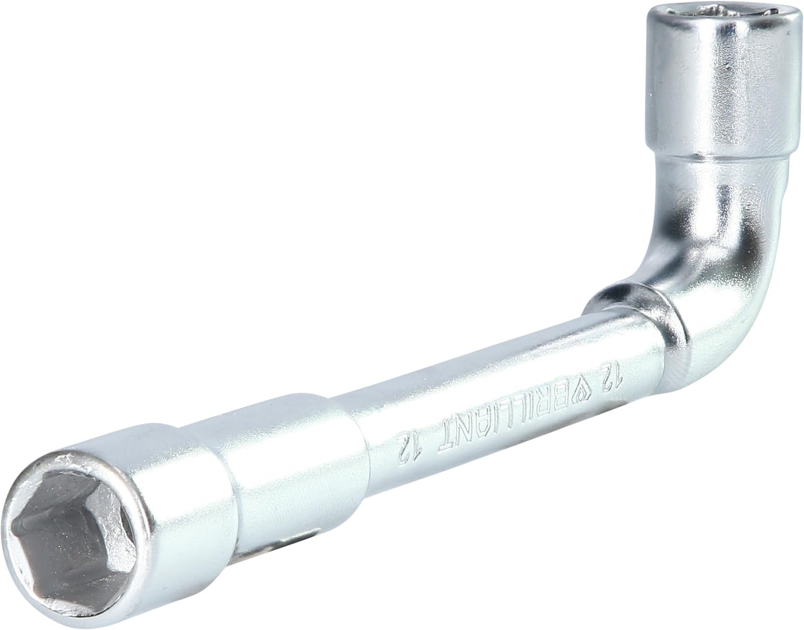 BRILLIANT TOOLS BT015012 Double Socket Wrench, Offset, 12 mm [Powered by KS Tools]