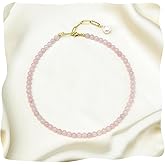 Green Aventurine Jade Necklace, Green Choker Necklace Healing Crystal Necklace with Pearl for Women, Handmade Necklaces Spiritual Jewelry for Women.