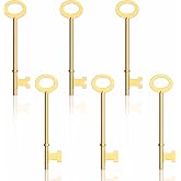 Skeleton Key, KY-32 KY-33 Replacement Skeleton Keys(6PCS) | For Old Style Doors, Antique Furniture, Cabinets, Grandfather Clocks, Dresser Drawers, and Secretary Desks