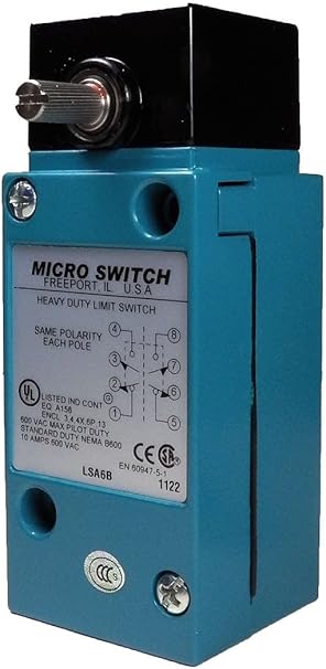 Amazon Com Honeywell Lsp2b Heavy Duty Limit Switch Side Actuator Home Improvement