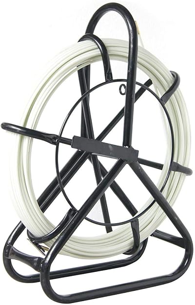 KATSU Fiberglass Duct Rodder 50M Steel Stand Cable Installation Electrician
