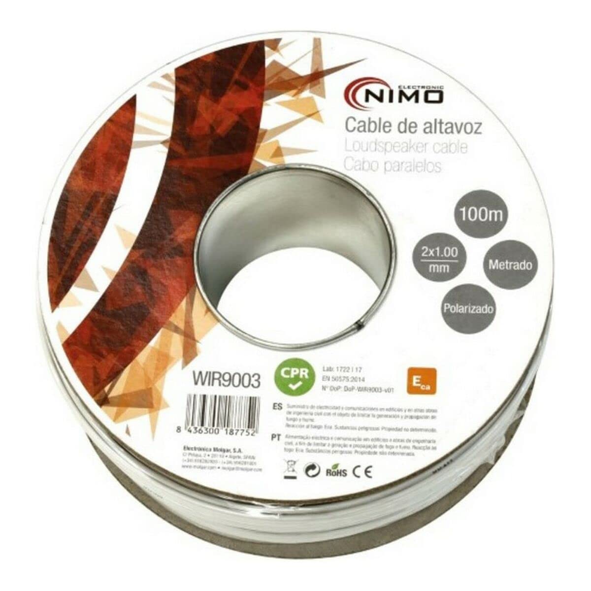 NIMO White WIR-9003 100 m Cable