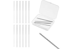 YQQYG 12 Pcs Snag Repair Needle Tool, Sweater Snag Repair Tool, Snag Nab It Tool, Needles for Hand Sewing, Knitting Tools, Leather Craft Sewing Stitching Needle for Knitted Woven Cloth Garments Drapes