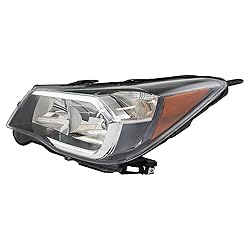TRQ 2 Piece Headlight Assembly Set Driver