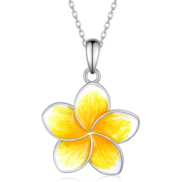 Sterling Silver Koa Wood Hibiscus Necklace - Hawaiian Tropical Pendant With Chain