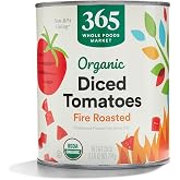 365 by Whole Foods Market, Organic Diced Tomatoes, Fire Roasted, 28 Ounce