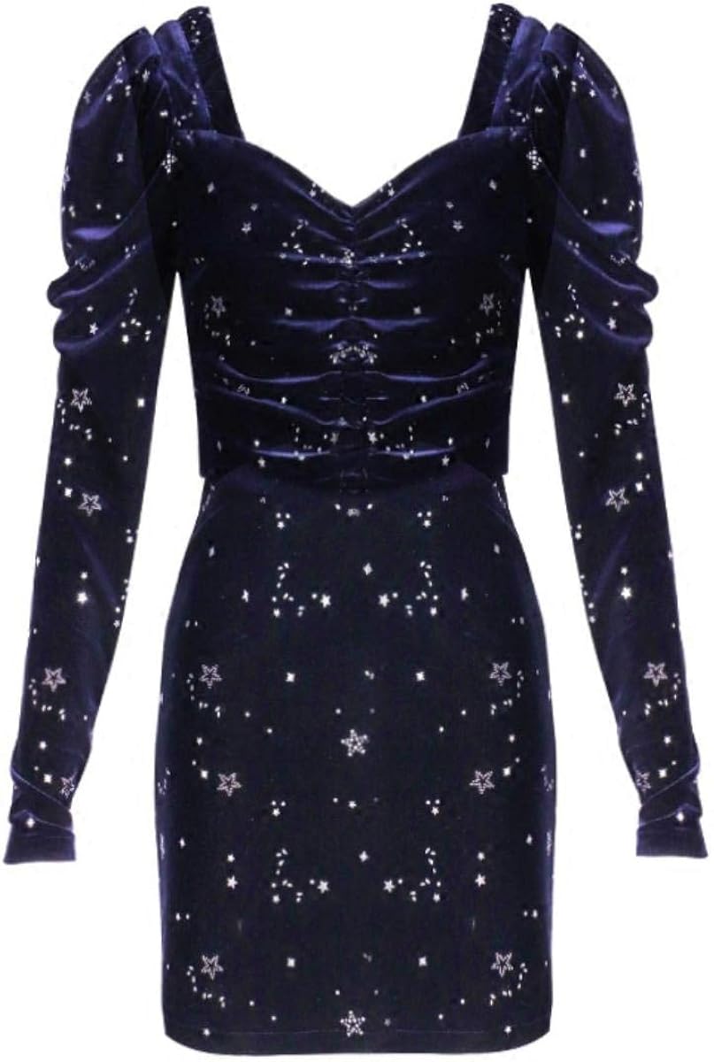 black star dress long sleeve