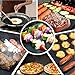 ICCKER BBQ Grill Mat - Non-stick Barbecue Mat Heavy Duty 0.39mm Extra Thick 600 Degree Grill Baking Mats (2Pack), Reusable and Easy to Clean, 16 x 13inch