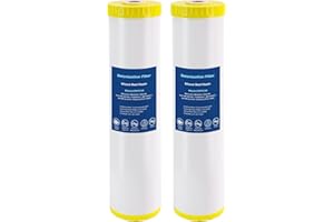 H&G lifestyles 4.5 x 20 Deionization Filter,Water Deionizer for Car Washing, Spotless System DI Water Mixed Bed Resin Refill Replacement 0 TDS Deionized Water Filter 500 Gallons