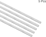 Sourcing Map 304 Stainless Steel Round Rods 5mm x 350mm Pack of 5 view 3