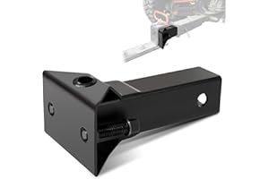 LYMOREXAN Sleeve Hitch Adapter for 2" Receiver Compatible with 3 Point Hitch Sub-Compact Tractor Steel Lawn Garden Farm Tractor Hitch Adapter