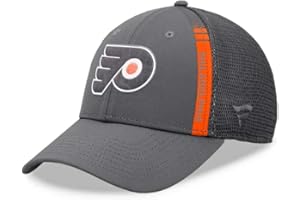 Fanatics NHL Philadelphia Flyers Authentic Pro Adjustable Trucker Hat - Grey