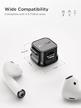 JOYROOM 6 Pack Cable Tidy Clips Magnetic Desk Cable Organizer 7.5mm view 2