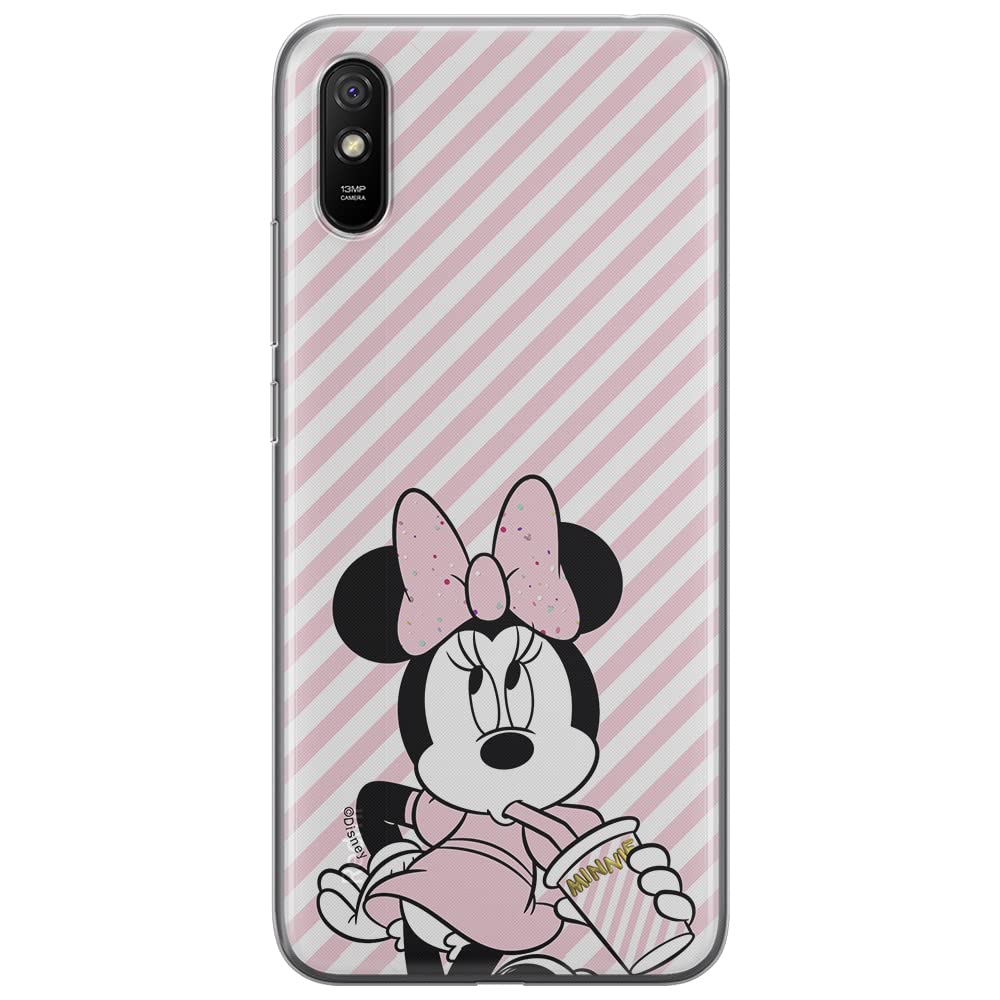 ERT GROUP mobile phone case for Xiaomi REDMI 9A original and officially Licensed Disney pattern Minnie 017 optimally adapted to the shape of the mobile phone, case made of TPU