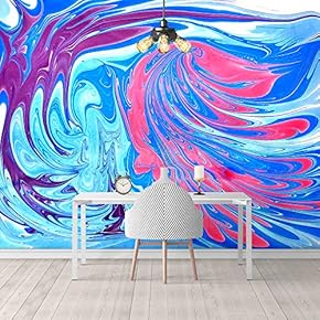Wall Mural Beautiful Watercolor Painting Removable Self-Adhesive Large Wallpaper - 66x96 inches