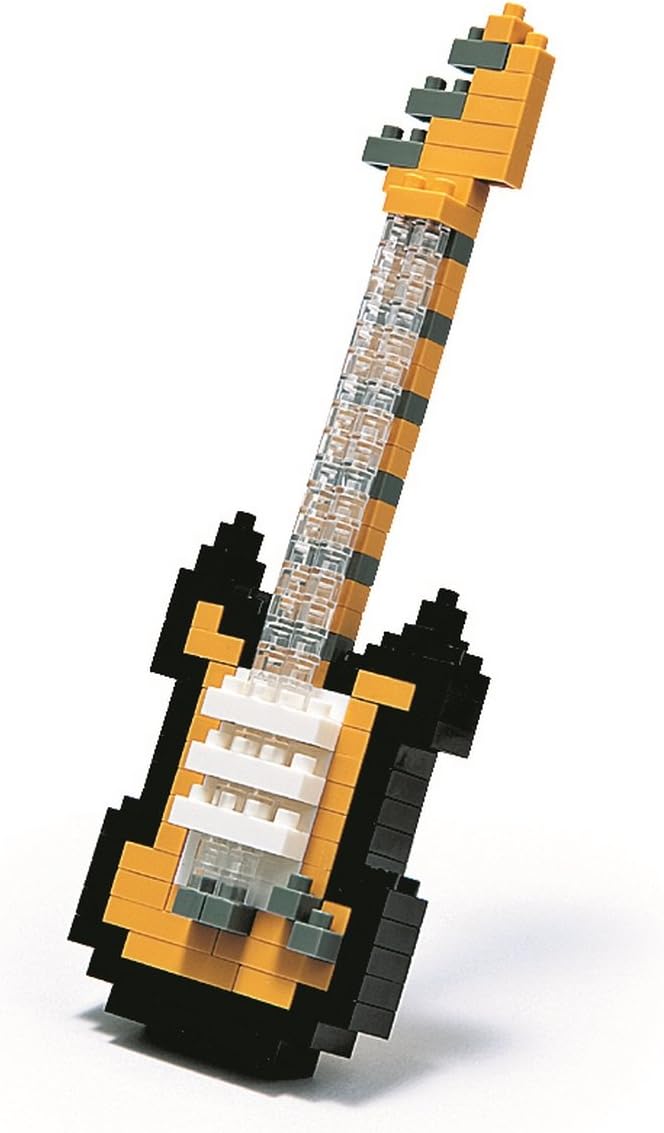 Nanoblock NBC_023 Electric Guitar (yellow)