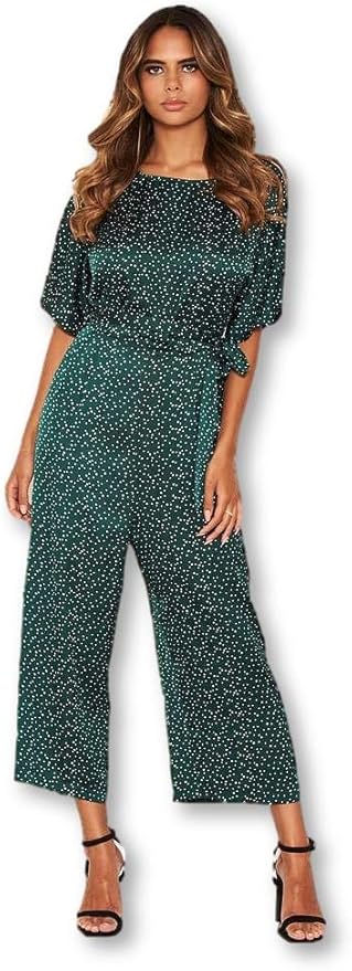 ax paris polka dot jumpsuit