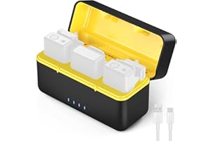 NEEWER CM28 Charging Case, Protective Case with 2000mAh Built in Battery, Fast Charging & Battery Indicator, Also for CM28 Pr