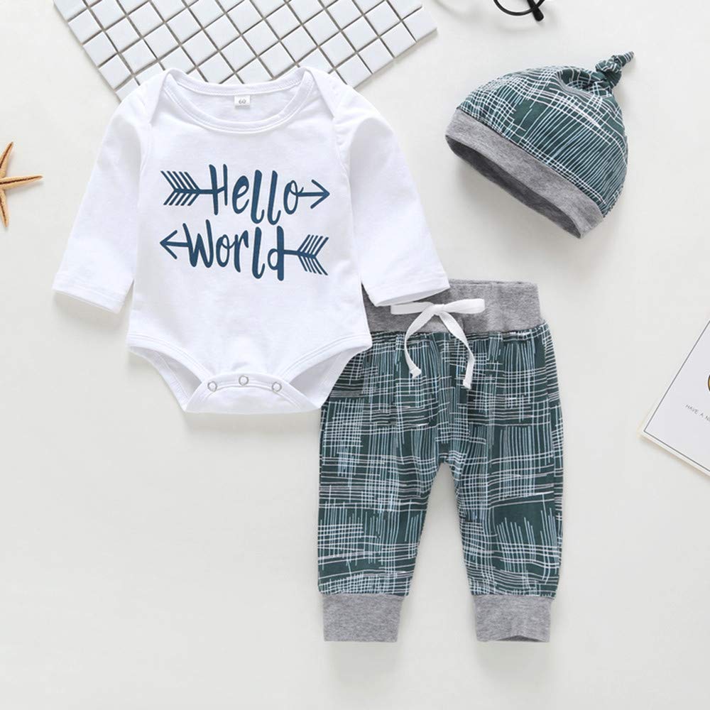 Chapeau Ensembles Outfit Vetements Bebe Naissance Pantalons Longs Theshy Ensembles Bebe Garcon Fille Nouveau Ne Bebe Garcon Fille Vetements Lettre Imprimer Romper Bebe Bebe Fille 0 24m Iplanmovilidad Com