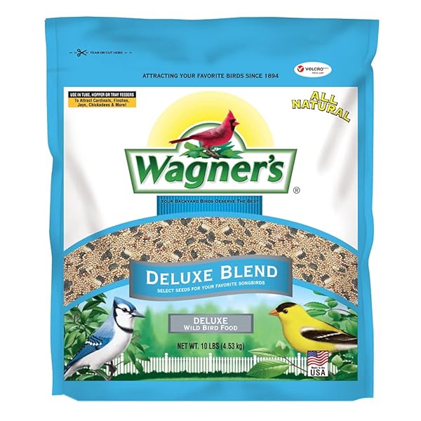 WAGNER’S 13008 DELUXE WILD BIRD FOOD, 10 LB BAG