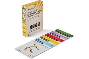 GIBBON SlackBoard Accessories, 3 Options: Slack Board Stand Display Rack, Standing Pole 60” to Assist Balance Training, or 52 Exercise Cards Deck for Fitness Workouts with SlackBoard GiBoard