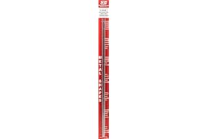 K&S Precision Metals Round Aluminum Tube 8100 - 1/16" OD x 0.014" Wall x 12" Long - DIY Crafts, Model Building, Home Projects, Made in USA - 3 Tubes