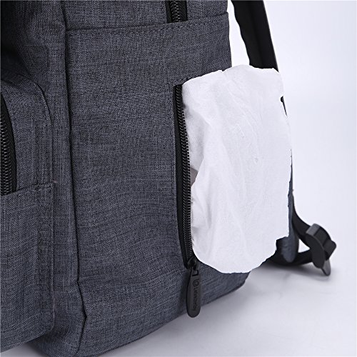 Leke Diaper Bags High Capacity diaper backpack bag Multiple inside and