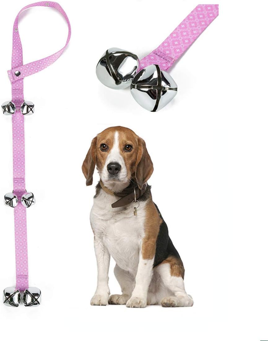 Pet Heroic Dog DoorBells for Potty Training & House training, Unique Style & Premium Quality, Loud & Crisp DoorBells, Adjustable Door Bell Length for Small, Medium and Large Dogs