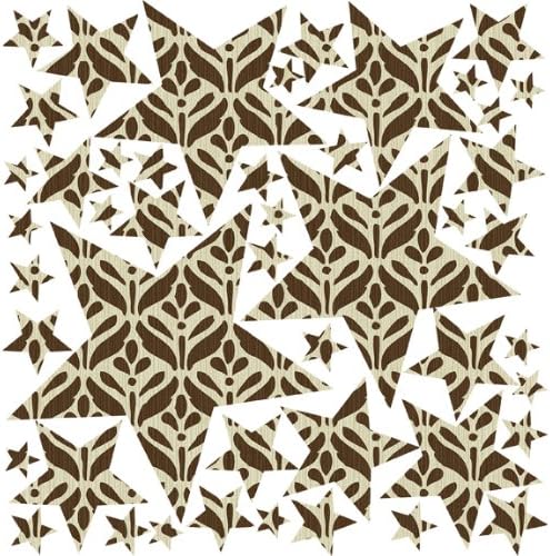 Multi Size Star Wall Decals, WallPOPS Color Cameroon