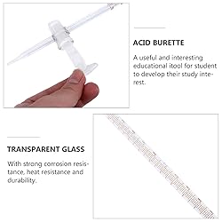 Baluue Laboratory Acid Burette Labs Borosilicate