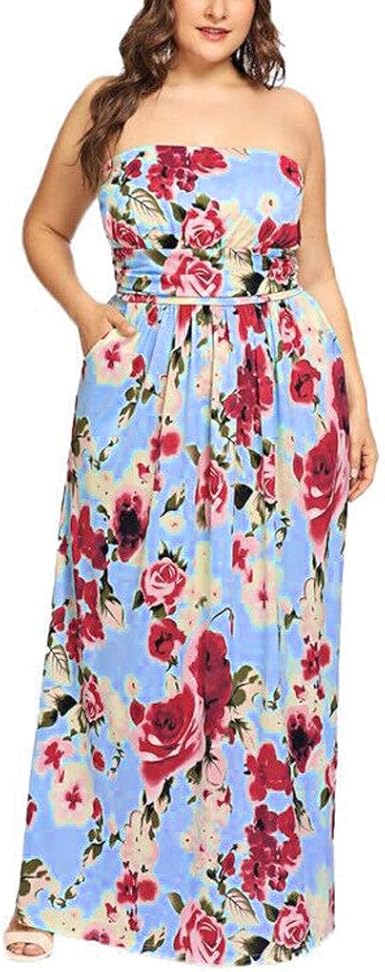 plus size bandeau dress