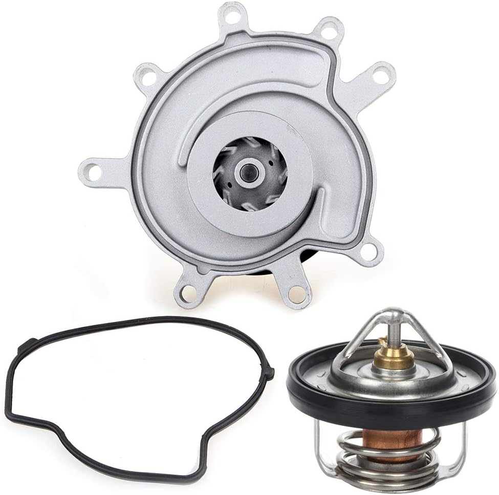 ECCPP Water Pump Thermostat Housing Assembly Fit For Dodge