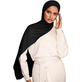 VOILE CHIC Premium Jersey Hijab Scarf For Women - Islamic Head Scarf Wrap Hijabs