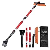 FOVAL 62.4" Snow Brush - Ice Scrapers for Car