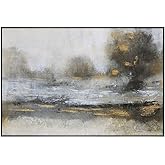 Gilt Misty - Landscape Framed Print-32.25 Inches Tall and 48.25 Inches Wide