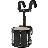 Sound Percussion Labs Marching Snare Drum with Carrier 14 x 12 Black