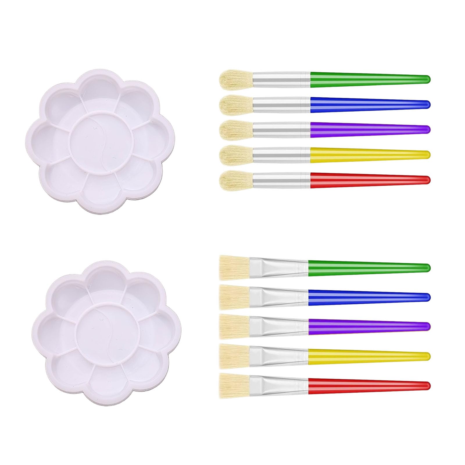 12PCS Teens Paint Brushes Paint Brushes for Teen Paint Brush Set Paint Brush,Teen Painting Set,Paint Brushesing,Multi Color Paint Brushesing for Teens Beginners Art Supplies