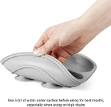 PandaEar Silicone Feeding Set 2 Divided Plates 2 Bowls 2 Tiny Cups Pink Gray view 6