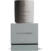U.23 Luxury Scented Candle – Gardenia, Jasmine & Fig | Hand-Poured in USA with 100% Natural Coconut & Apricot Wax | Double Wick, Long-Lasting Aromatherapy Candle for Home, Gift & Relaxation (12.5 oz)