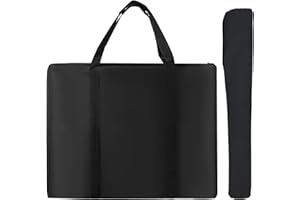 LWFCOEE Dog Playpen Storage Bag, 24/32/40 Inch Waterproof Heavy Duty Fence Travel Bag with Handle for RV Trip, Fits 8 Panels Dog Pen and 9 Stakes, 40.5"x28.6"x6.5"