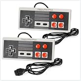happymaxplus Retro Classic Controller Design for AV 620 HD 621 HD 821 Retro Classic Game Consoles Plug-and-Play Wired Video Game Consoles 9 Pin Plug 2 Packs