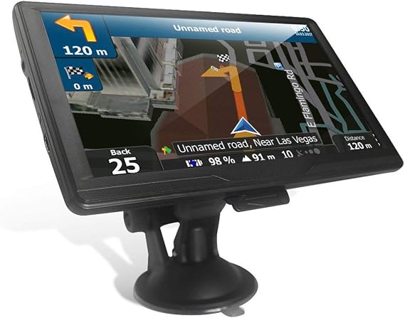 GPS LKW Navigationsgerät 9 Zoll – Europa Karten 2025, Kostenlose Updates, Geschwindigkeitswarnung, Sprachführung