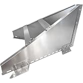 Snow Splitter for Chimneys, 304 Stainless Steel, Fits 6-12 Inch Pipes | 304 stainless steel, fits 6-12 in chimneys, strong snow protection, corrosion resistant, easy roof installation
