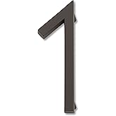 Atlas Homewares AVN1-O Modern Avalon 4.5-Inch No. 1 House Number, Aged Bronze