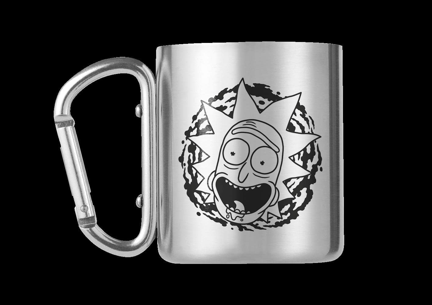 Rick and Morty Rick and Morty Carabiner Camping Mug