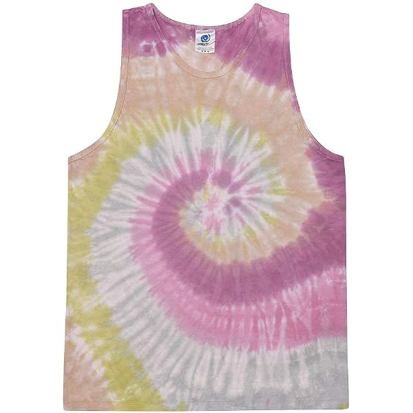 Monogram Tie Dye Tank Top - Bridesmaid Sorority Gift - Short Sleeve - Personaliz