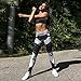 GBSELL Women Geometry Print Sports Gym Yoga Workout Athletic Leggings Pants (Gray, S)